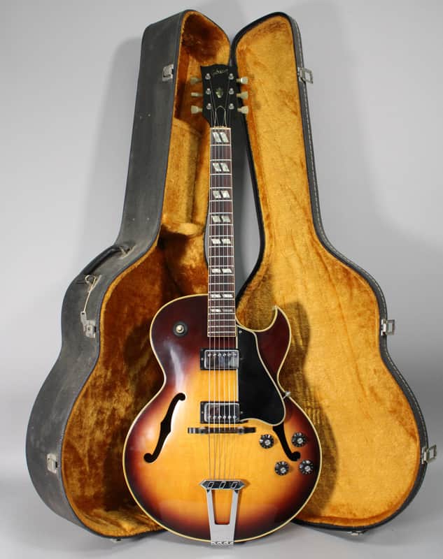1972 Gibson ES-175D Sunburst Finish w/HSC image 1
