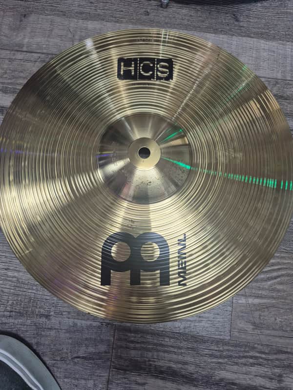 Meinl 14" HCS Hi-Hat Cymbals (Pair) 2007 - Present - Brilliant image 1