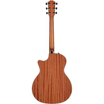 Taylor 314ce Studio Acoustic-Electric Guitar (with Gig Bag), Natural image 4