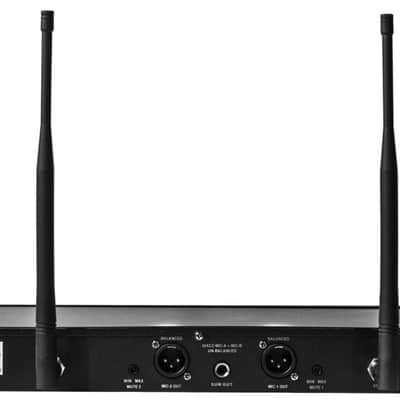 Nady Dual Transmitter 1000-Channel UHF Guitar Wireless Mic System - 2W-1KU GT image 8