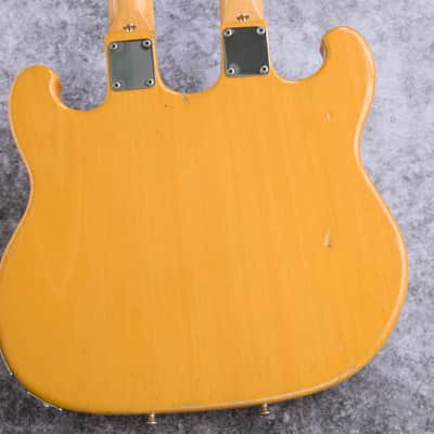 Shergold 124 1978 - Natural; 12 + 4 twin neck image 13