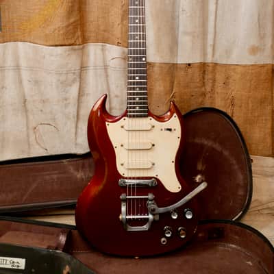 Gibson Melody Maker III 1968 - Sparkling Burgundy Metallic Bild 15