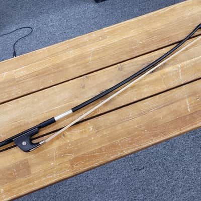 Presto 1/2 Size Carbon Fiber Bass Bow  Ebony image 2