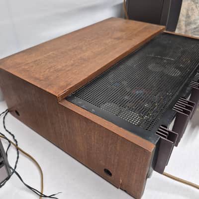 Fisher 801 Quadraphonic receiver 1972 - Oiled Walnut Veneer image 10