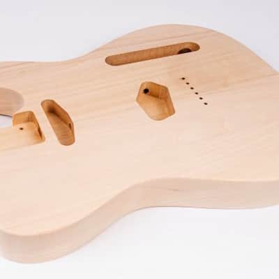 Mighty Mite TE Solid Guitar Body Basswood image 2