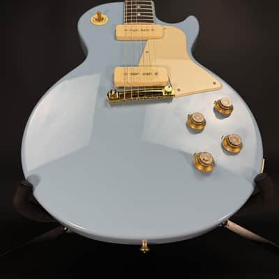 Gibson Custom M2M 1957 Les Paul Special Single Cut Reissue - Frost Blue Gloss Gold Hardware image 3