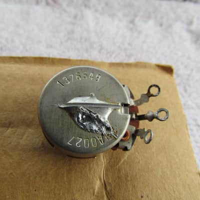 1965 CTS Solid Shaft Potentiometer Vintage 65 Solid Shaft Potentiometer For Telecaster Or Bass Genuine Vintage Potentiometer image 2