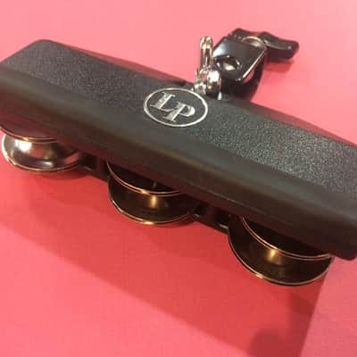 Latin Percussion LP1207-T Jam Tamb Block/Tambourine w/ Mounting Eye Bolt Bracket