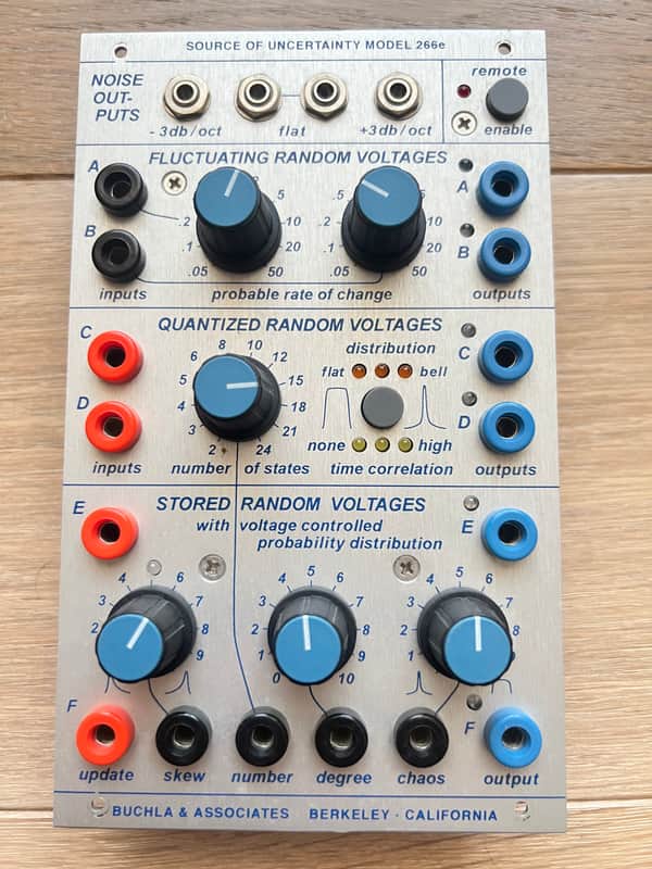 Buchla 266e Source of Uncertainty 2010s - Silver image 1