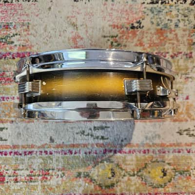 Ludwig No. 905 Jazz Combo 13x3" 6-Lug Piccolo Snare - Black/Gold Duco - Nickel Hardware 1966 image 11
