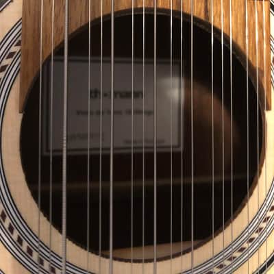 Thomann Viola de Terra 18 string guitar natural image 3