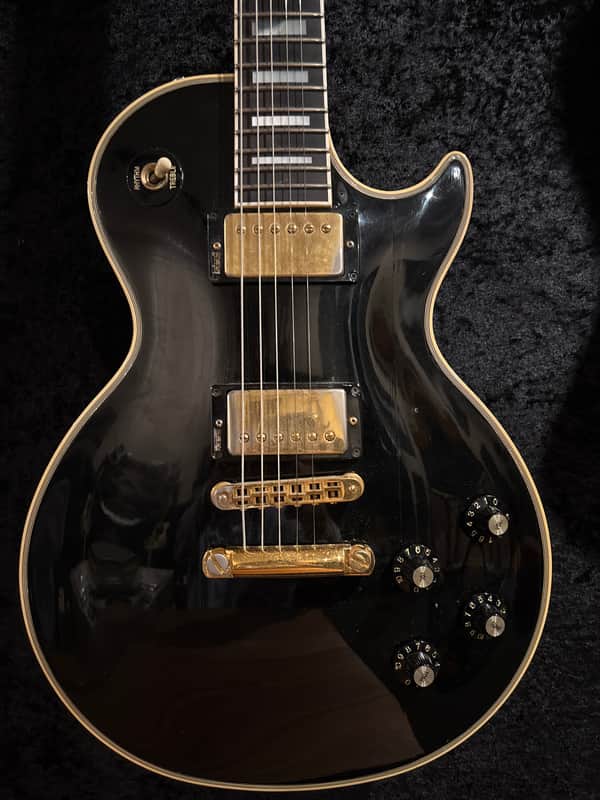 Gibson Les Paul Custom 1985 - Ebony Tim Shaw PAF 100% original image 1