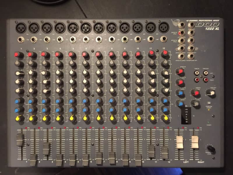 DOD DigiTech 1222 XL 12 Channel Professional Mixer | Reverb