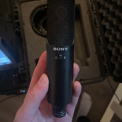 Sony C-100 Hi-Res Dual Capsule Condenser Microphone 2010s - Black image 2