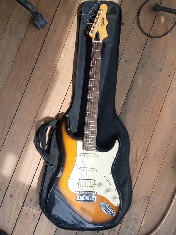 Epiphone FAT-210 with Rosewood Fretboard 1999 - 2004 - Vintage Sunburst image 1