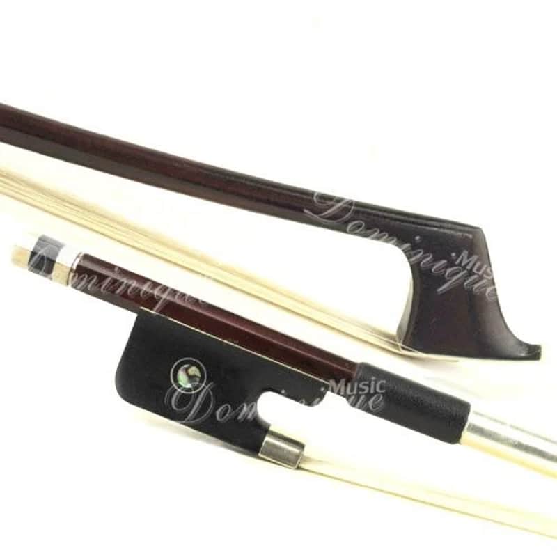 DZ Strad 200 Cello Bow 4/4 – Brazilwood Stick, Ebony Frog – Brand New image 1