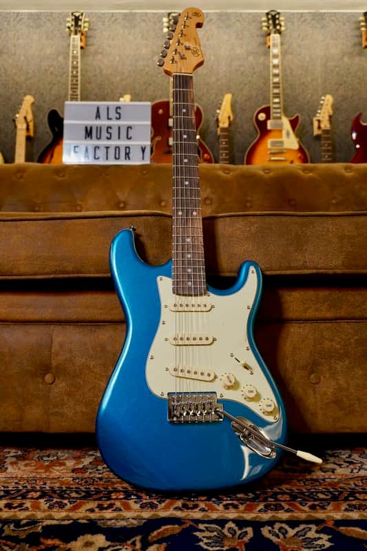 SX Guitars SST 62 3/4 Size ( Child Guitar / Traveler) Lake Placid Blue image 1