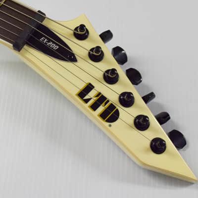 ESP LTD EX-200 Solid body Electric Guitar - Olympic White image 7