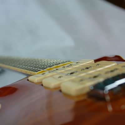 Hamer Custom built Archtop P90 1994 59 Burst image 12