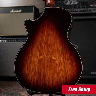 Taylor Next Generation Builder's Edition 814ce Grand Auditorium Acoustic/Electric Guitar - Adirondack/Honduran Rosewood with Hardshell Case - Factory Demo image 2
