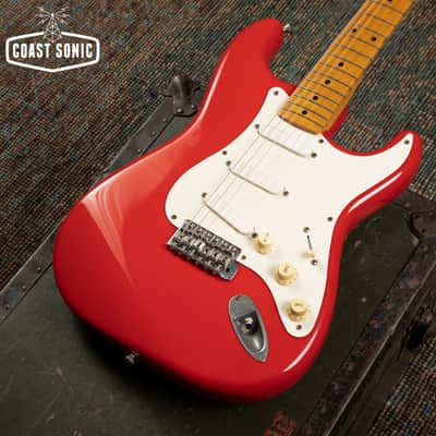 1988 Fender '54 Reissue Stratocaster ST54-77LS Made in Japan w/ USA Lace Sensor Pickups image 7