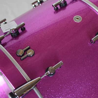 Sonor SQ2 Bright Violet Sparkle Shell Kit 4-pc image 8