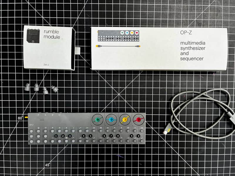 Teenage Engineering OP-Z w/ Rumble Module, Knobs & Ripstop Bag image 1