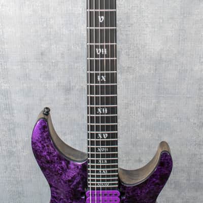 Used Schecter C1 FR Apocalypse - Purple Reign image 7