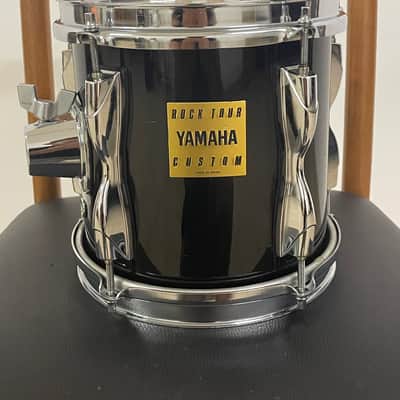Yamaha  Rock tour custom RTC 8”x 8” 8x8 tom Made in japan black image 4