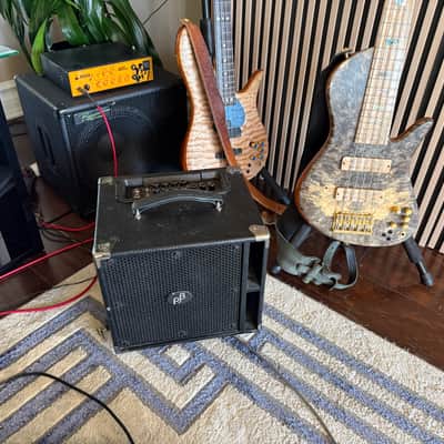 Phil Jones BG-400 Suitcase Compact (This thing is sick!!!!) 4x5" Bass Combo Amp 2010s - Red image 14