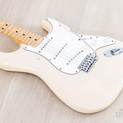 1975 Fender Stratocaster Vintage Electric Guitar Blonde, 100% Original w/ Case image 10