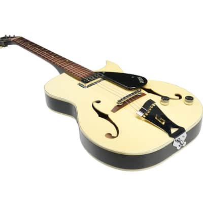 1957 - Gretsch Rambler 6115 Hollow Body - Lotus Ivory over Jet Black image 13