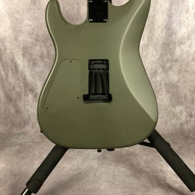 Wayne Guitars (Formerly Charvel) Super Strat Est 2000 - Flat Green image 8