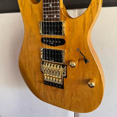 1994 Ibanez RG670 NTM Ash MIJ Fujigen + Hard Case image 6