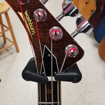 Washburn B20 Stage Bass 80's Sunburst Left Handed MIJ Japan w/HSC image 3