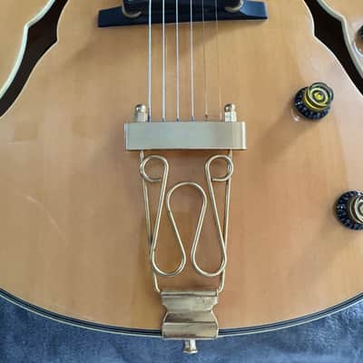 Epiphone Emperor II Hollowbody Archtop Electric Guitar – Natural – 2006 – w/ Soft Case image 12
