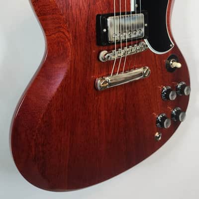 Gibson Custom 1961 Les Paul SG Standard Reissue Stop Bar, VOS, Cherry Red, w/HSC 2026 image 8