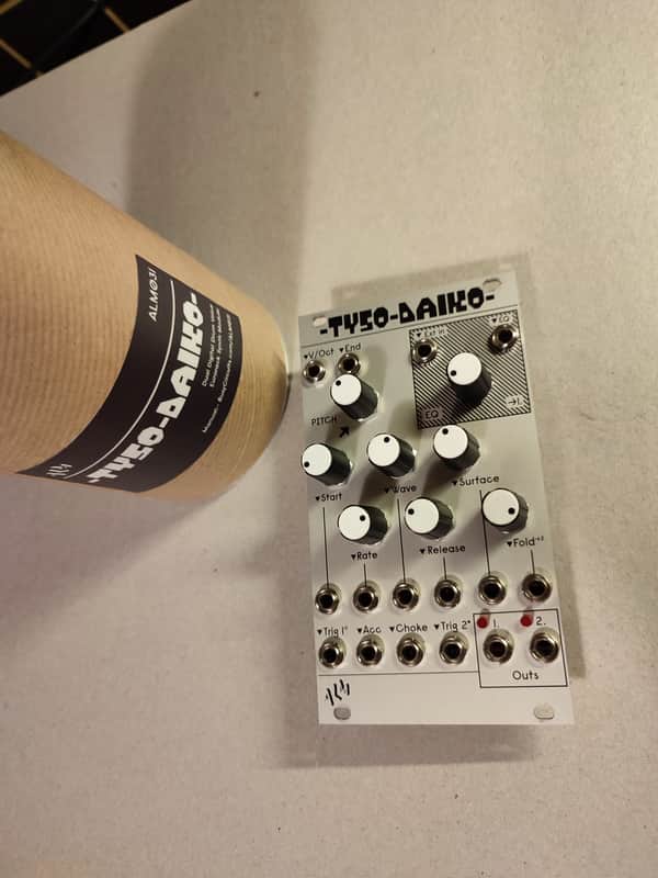 ALM/Busy Circuits Tyso Daiko 12-bit Wavetable Drum Voice Eurorack module no BIA image 1