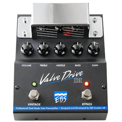 EBS ValveDrive | Tube Preamp / DI Pedal. New with Full Warranty! image 2