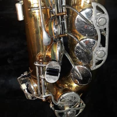 Used Selmer Bundy Eb Alto Saxophone - Yellow Brass With Lacquer Finish image 6