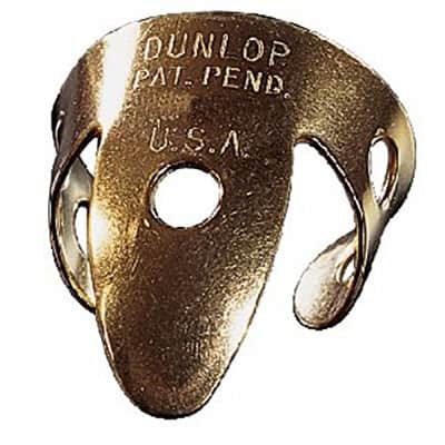 Jim Dunlop Dunlop BRASS FINGRPCKS .013,TUBE OF 20 imagen 2