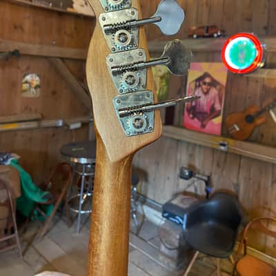 Fender jazz style bass Jazz 1970s-2026 - Sherwood green image 10