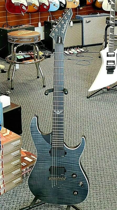 Washburn Parallaxe PXS10 w/ EMG Active Pickups Transparent Black! image 1