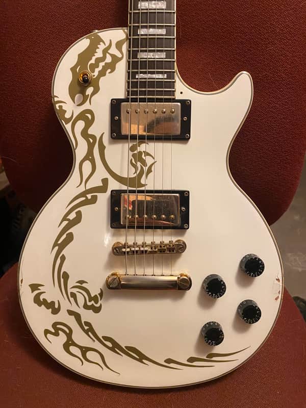 Epiphone Les Paul Custom 2005 Alpine White image 1
