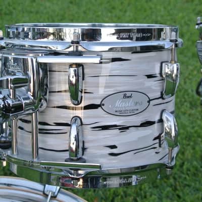 DREAM SET! PEARL MASTERS MAPLE RESERVE MUSIC CITY CUSTOM 7 PC DRUM SET! LOT RK711 image 11