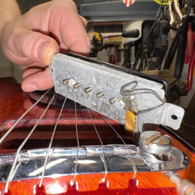 Gibson Les Paul Junior Double Cut 1960 - Cherry Red image 15
