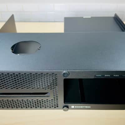 Sonnet Tech xMac Studio with open PCIe bay - Mac Studio enclosure 2024 - Black image 2