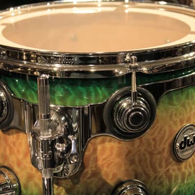DW Collector's Series SSC Maple Exotic Moabi 5pcs Drum Set - New! image 8