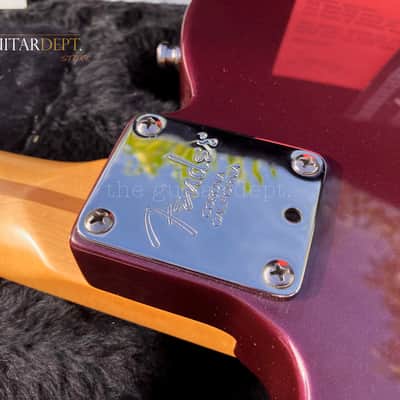 ♚SUPERB♚RARE♚Vintage 1999 Fender AMERICAN STANDARD TELECASTER USA♚MIDNIGHT WINE♚ image 24