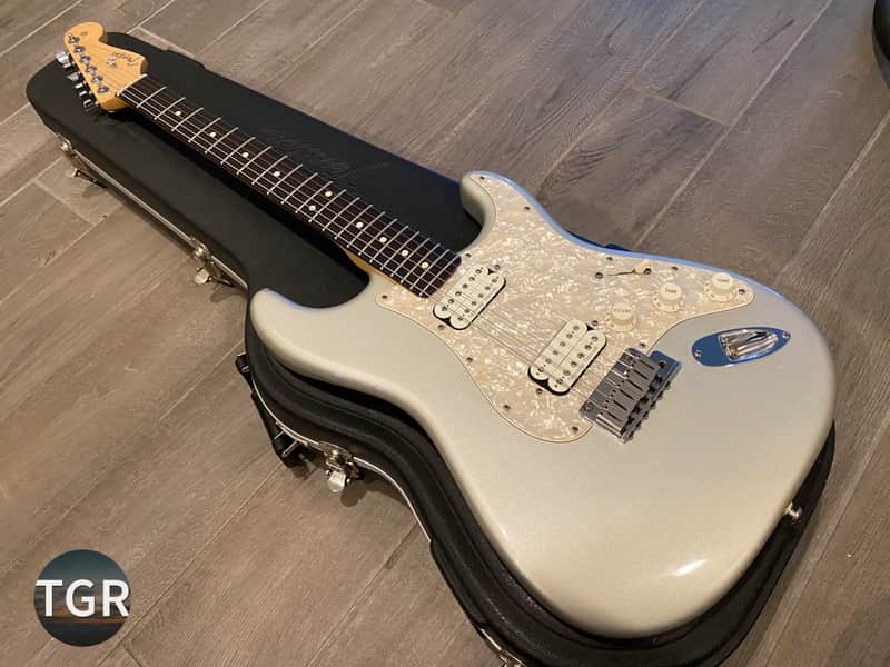 Fender 2002 American Double Fat Stratocaster, Chrome Silver! image 1